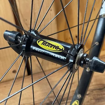 Mavic Crossmax Ceramic 26 Mountain Bike Front Wheel 100mm 26 Spoke Radial • $179.99