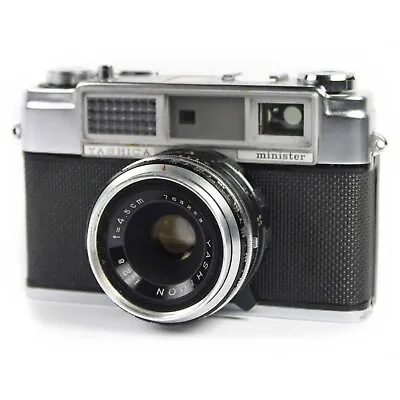 Yashica Minister II Vintage Retro 35mm Rangefinder Film Camera • £43.99