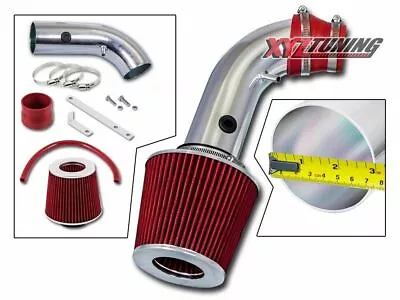 3  RED Short Ram Air Intake + Filter For 2004-2008 Chevy Aveo Aveo5 1.6L 4-Cyl • $44.99