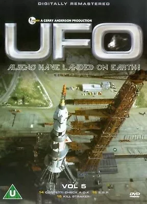 UFO - Volume 5 - Episodes 14-16 - DVD PAL R2 - Sci-Fi Series • £7.50