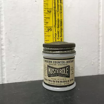 Vintage Musterole A Modern Counter-irratant Cleveland Ohio Medicine First Aid • $19.99