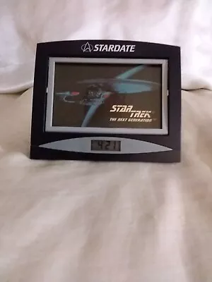 Star Trek Picture Frame With Clock Rotating Frame Clock Works • $9.99