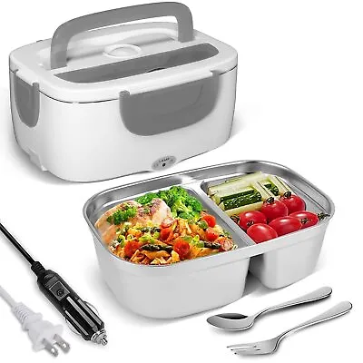 Portable Microwave Lunch Box Stove Oven For Pre-Cooked Meals 12V- 110V Car Truck • $26.99