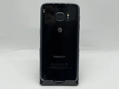 Samsung Galaxy S7 SM-G930A 32GB AT&T Black Used Read • $30.79