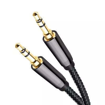 1.5 Metre Gold-Plated Cable Jack Plug AUX Headphone Lead For IPad IPhone Bronze • £6.50