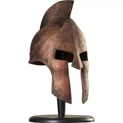 Medieval Corinthian Greek Knight Crusader Greek Spartan Helmet Sculpture 18G • $210