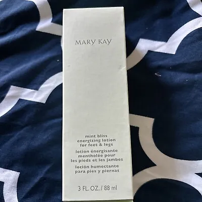 Mary Kay Mint Bliss Energizing Lotion For Feet And Legs - 3fl. Oz • $9.70