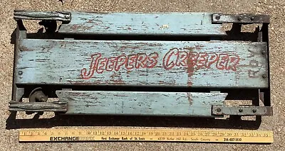 Vintage Lisle Jeepers Creeper Mechanics Auto Shop Creeper W/ Iron Wheels • $150