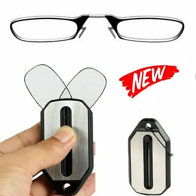 Mini Nose Clip Reading Glasses On A Key Ring +1 +2 +2.5 & +3.strengths Uk Seller • £4.99