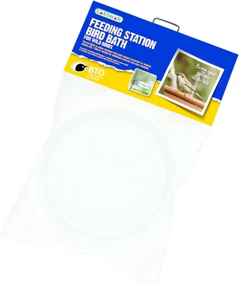 £7.31 • Buy Gardman Replacement Bird Bath For Feeding Station - Clear, 17x17x4 Cm