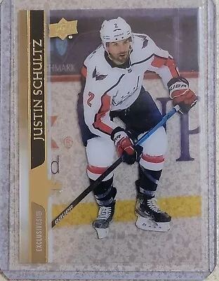 2020-21 UD Extended Series - Justin Schultz - Clear Cut Exclusives - SSP • $19.95
