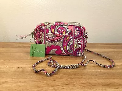 Vera Bradley Paisley Meets Plaid Mini Chain Bag NWT 2012-13 • $28