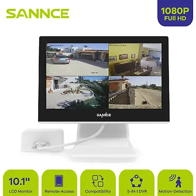 SANNCE 4CH HD 1080P DVR Digtial Video Recorder For CCTV Security Camera System • $39.99