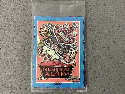 Brand New Glow Zone Space Oddbodz General Alarm Hot 🔥factory Sealed 2-card Pack • $15