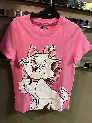£13.49 • Buy Marie Aristocats Disney Pink T-Shirt T Shirt Top Ladies Primark