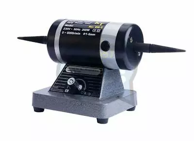 Jewelry Polisher Rock Lathe Bench Buffing Wheel Machine W/ Tapered Spindles 110V • $114.40