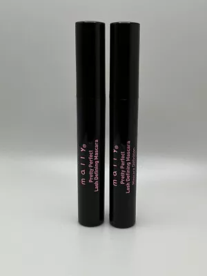 2 Pk MALLY PRETTY PERFECT LASH DEFINING MASCARA 0.31 OZ BLACK (UNBOX) • $9.99