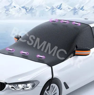 Car Windscreen Cover Windshield - Magnetic Snow Frost Sun UV Dust Shield • $20.89