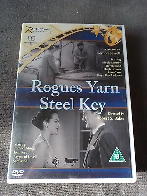 ROGUES YARN/ STEEL KEY Nicole Maurey Derek Bond RARE (UK RELEASE) DVD • £19