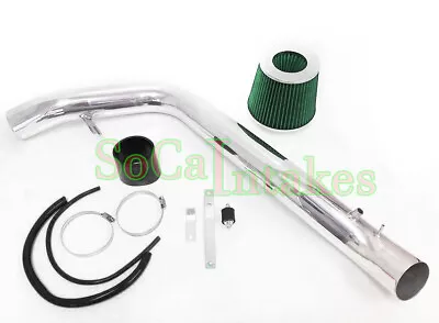 Black Green Cold Air Intake Kit & Filter For 90-93 Acura Integra LS RS GS GSR SE • $55.99