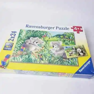 Ravensburger Puzzle 2 X 24 Pieces Sweet Koalas & Pandas Children's Jigsaw • $6.99