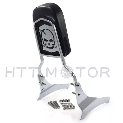 $80.50 • Buy Sissy Bar Backrest Passenger Seat Pad For 2005-2012 Suzuki Boulevard M50 / VZ800