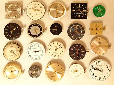 Wristwatch Movements Vintage Lot Parts Steampunk Art Crafting • $24.99