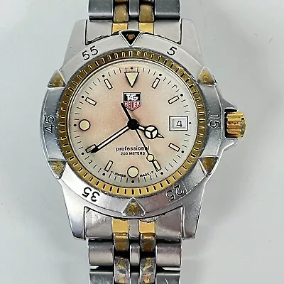 Tag Heuer Professional 955713D Quartz 38mm Watch Quartz Vintage Men's Watch  • $189.05