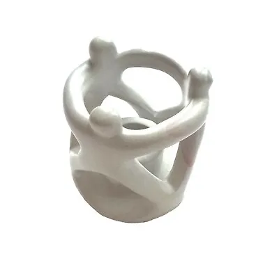 Hand Carved Natural Soapstone Candle Holder - Friendship Ring • £9.75