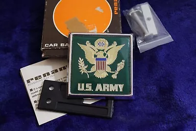 NIB US Army Grille Badge Topper Sign Bumper Accessory Mounting Hardware Renamel • $34