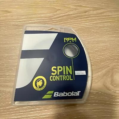 Babolat RPM Blast 16G Tennis String Spin Control Black Color • $18.50