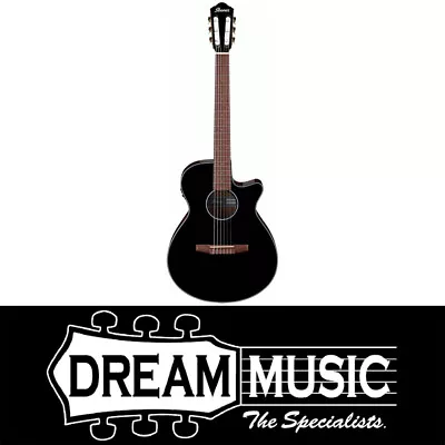 Ibanez Aeg50n Bkh Nylon Acoustic Guitar Save $174 Off Rrp$699 • $525