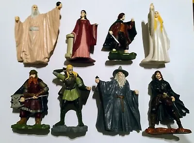 Lord Of The Rings Lotr Large Figures Set Burger King - Figurines Collectibles • £38.60