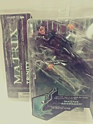 The Matrix Reloaded Series Two - Trinity Falls Action Figure McFarlane Toys 2003 • $49.99