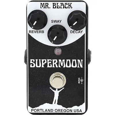 Mr Black Pedals SuperMoon Modulated Reverb Pedal • $199.95