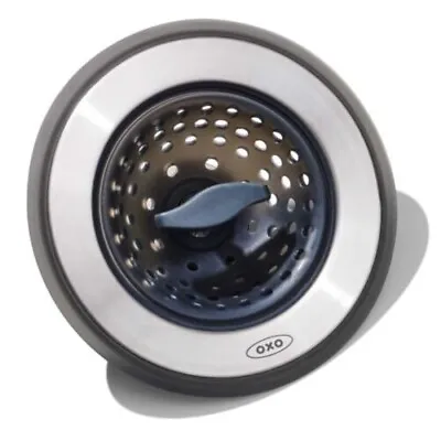 OXO Good Grips 13259500 2-in-1 Sink Strainer Stopper Black • $14.28