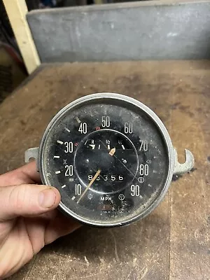 Vintage Bus Bug Beetle 37/8 VDO VW Volkswagen MPH Speedometer Gauge Part Germany • $39.99