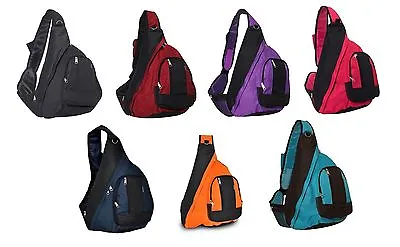  Sling Bag Backpack Shoulder Messenger Chest/Hiking Bicycle Travel Trip Carry • $26.99