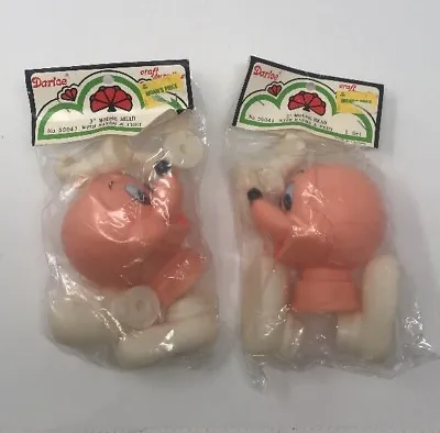 Darice 3  MOUSE Head W/ Hands & Feet For Doll NEW #50041 Craft  Set Of 2 Box 8 • $4.99
