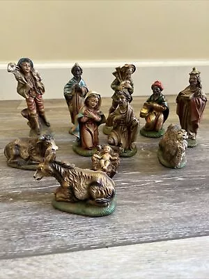 Lot Of 11 Vintage Nativity Characters Made In ITALY • $25