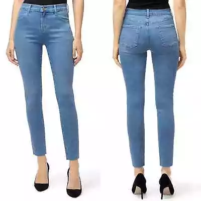 J Brand Leenah Super HIgh Rise Ankle Skinny Jeans SIZE 30 Orig $198 • $54.99