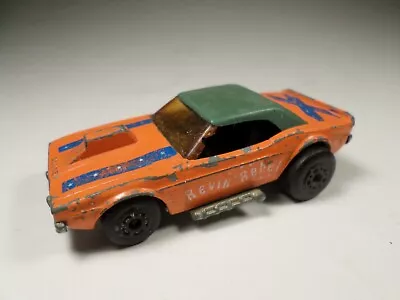 Vintage 1975 Matchbox Superfast Dodge Challenger Revin Rebel  Parts Car  • $7.95