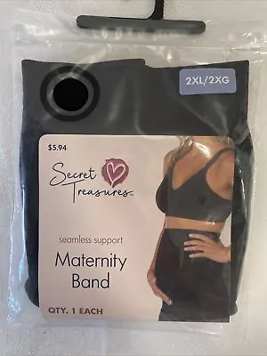 Secret Treasures Maternity Support Band Black 2XL (dress Size 20) New • $9.98