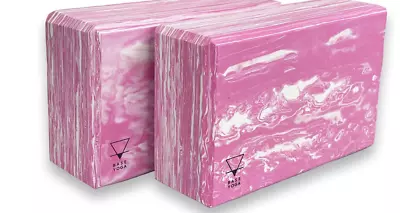 Pair Of Quality Pink Yoga Bricks Beenax • £8