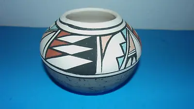 LOCAL ARTIST POTTERY - Hand Painted And Signed Southwestern / Native American • £18.04