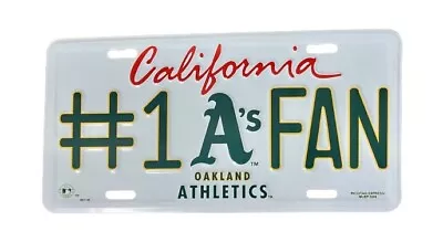 OAKLAND A’s ATHLETICS MLB #1 FAN NOVELTY LICENSE PLATE SIGN • $11.49