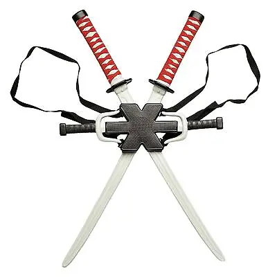 Official Deadpool Weapon Set Ninja Sword Sias Knives Costume Toy Marvel Cosplay • £18.11