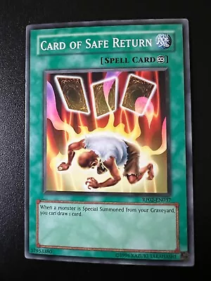 Card Of Safe Return RP02-EN037 Common Retro Pack 2 Near Mint Yugioh • £1.62