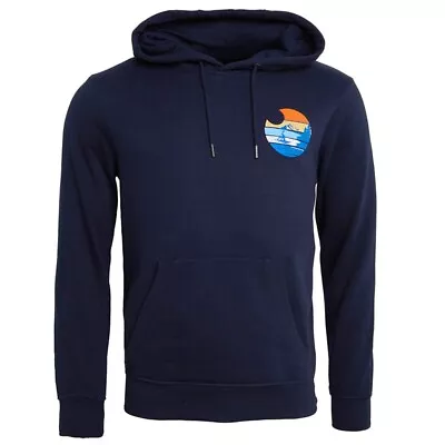 Kangaroo Poo Mens Pocket Brushback Fleece Overhead Hoodie Sizes From S To 3XL • £22.20