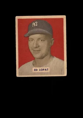 1949 Bowman Set-Break #229 Ed Lopat VG-VGEX (crease) *GMCARDS* • $18.59